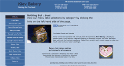 Desktop Screenshot of kievbakery.com